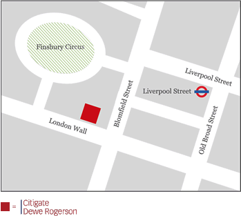 Map: London